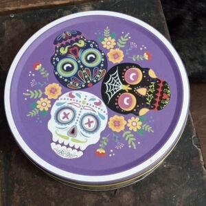 Dio De Los Muertes Cookie tin